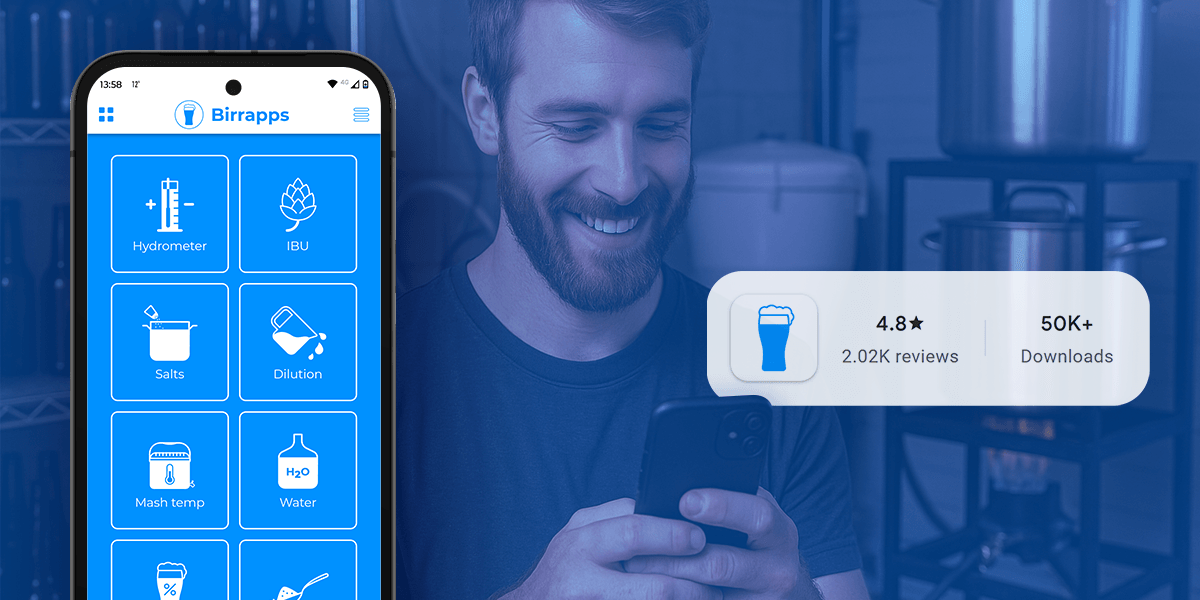 BrewApp – Brewing Calculator UI